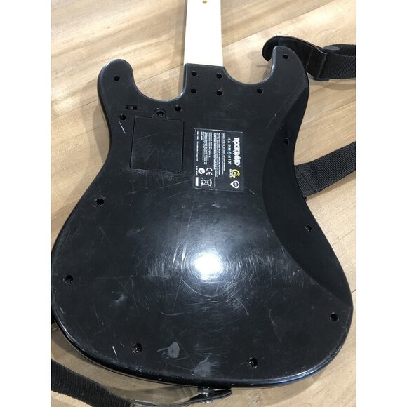 Wii Rock Band Harmonix Fender Stratocaster 19091 Guitar w/ Strap No Dongle As-is - Picture 6 of 7